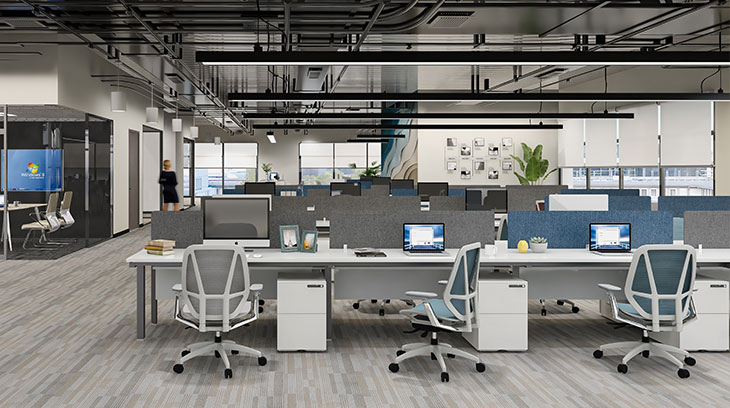 用有限的办公空间创造出归属感的办公环境 - 圣奥办公家具官网_圣奥办公家具 - 松果号-1